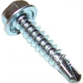 Hex Washer Head #1 Point Stitch Self Drilling Screws ProCorr Coated USA Made