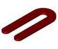 Horse Shoe Shim 1/8 x 1-1/2 x 3-1/2, RED (Case of 1,000 )