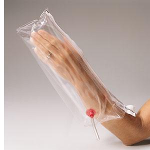 Inflatable Plastic Air Splint, 15, Hand/Wrist