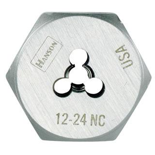 Irwin 12-24 NC Hexagon Machine Screw Dies (HCS) - Bulk