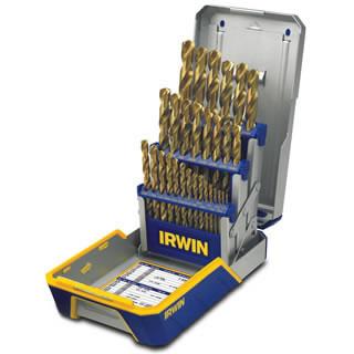 Irwin 29 Piece Titanium Metal Index Drill Bit Set