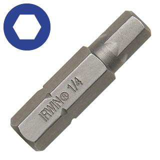 Irwin 4mm x 1-1/4 (5/16 Shank) Socket Head Insert Bit