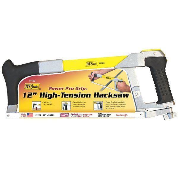 Ivy Classic 11100 High Tension Hacksaw w/ Bi-Metal Blade