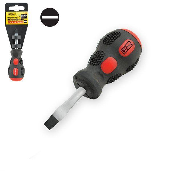 Ivy Classic 17190 1/4 x 1.5 Slotted Screwdriver