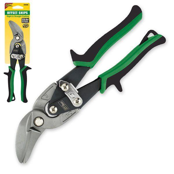 Ivy Classic 20006 Offset Snips, Cuts Straight & Right