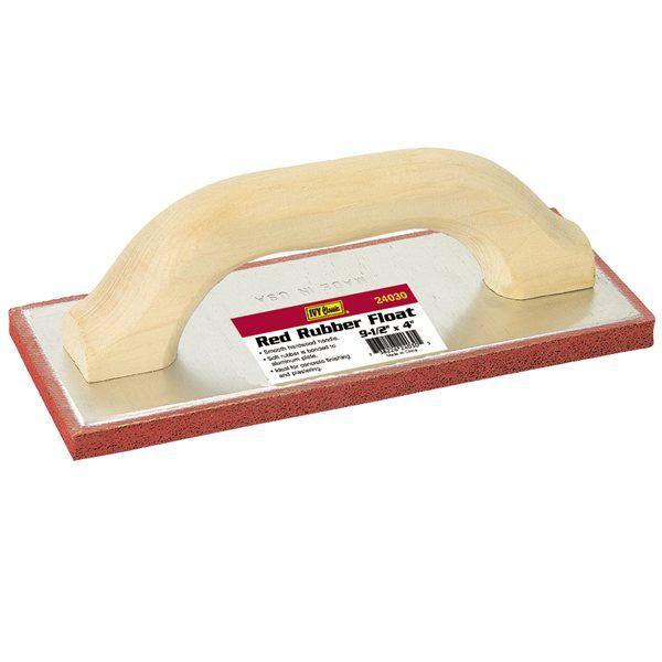 Ivy Classic 24030 9-1/2 x 4 Red Rubber Float