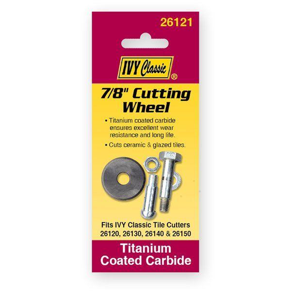 Ivy Classic 26121 7/8 Carbide Replacement  Wheel