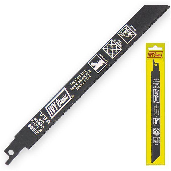 Ivy Classic 26508 8 Carbide Grit Grit Reciprocating Blade