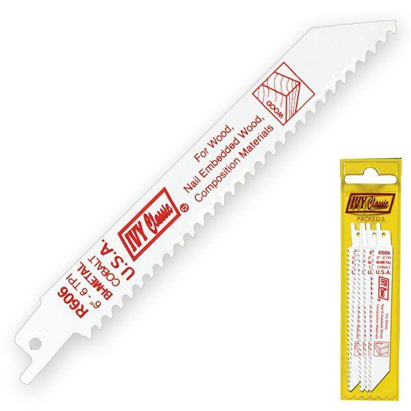 Ivy Classic 28318 6 6T Bi-Metal  Reciprocating Saw Blade
