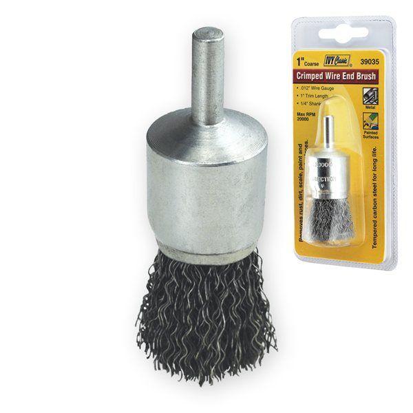 Ivy Classic 39035 1 Crimped Wire End Brush 1/4 Shank