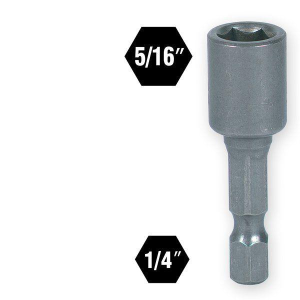 Ivy Classic 45062 5/16 x 1-5/8 Hex Magnetic Nut Setter