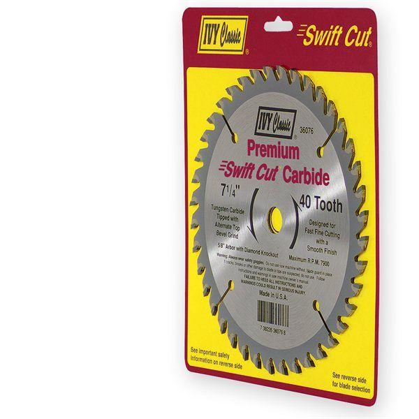 Ivy Classic Carbide Circular Saw Blades - Premium Swift Cut®