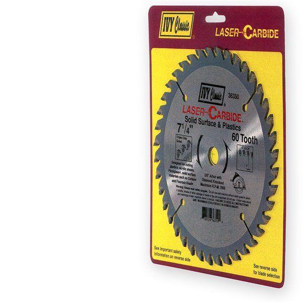 Ivy Classic Solid Surface & Plastic Circular Saw Blade