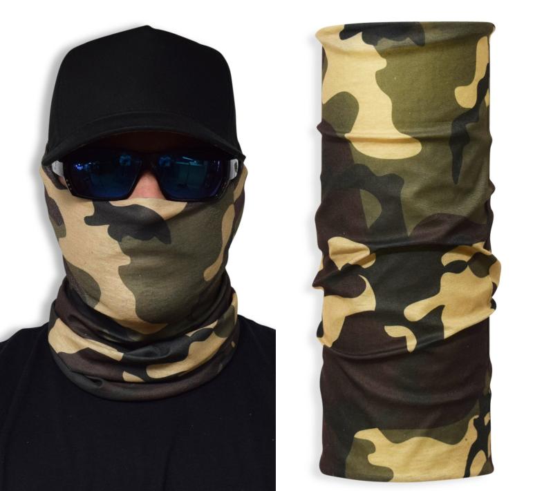 John Boy Multi-Wear Face Guard - Camo