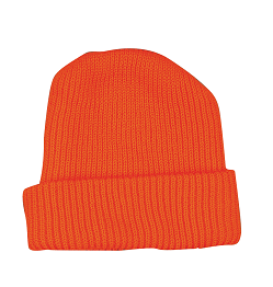 Knit Ski Cap/Orange