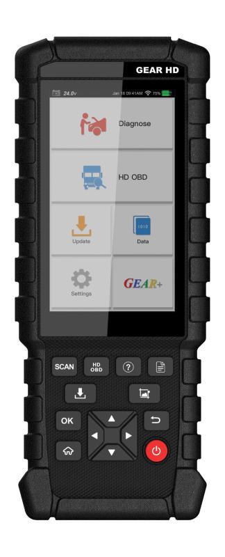 LAUNCH Gear HD System Detect Diagnosis Code Reader