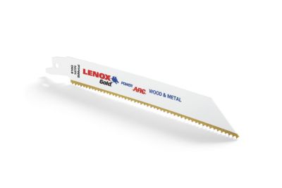 Lenox Gold® Power Arc Curved METAL Reciprocating Saw Blade, Pack of 25