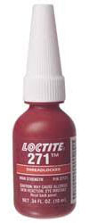 Loctite 271 Threadlocker, High Strength 10mL Bottle