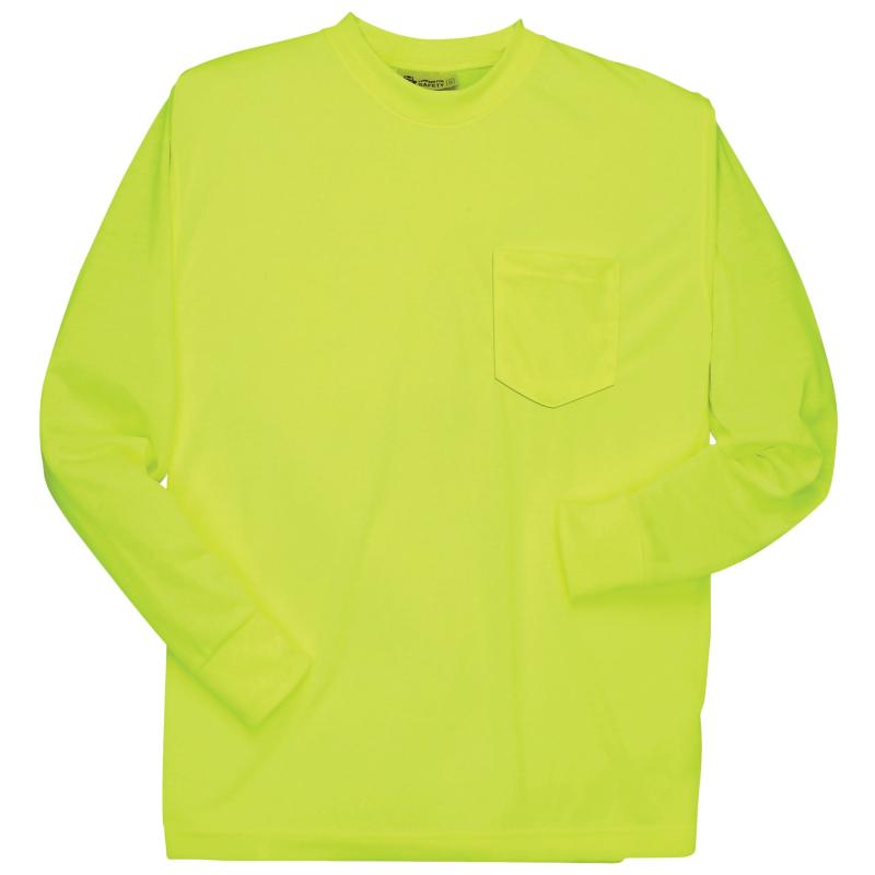 Long Sleeve Lime without Reflective Stripe