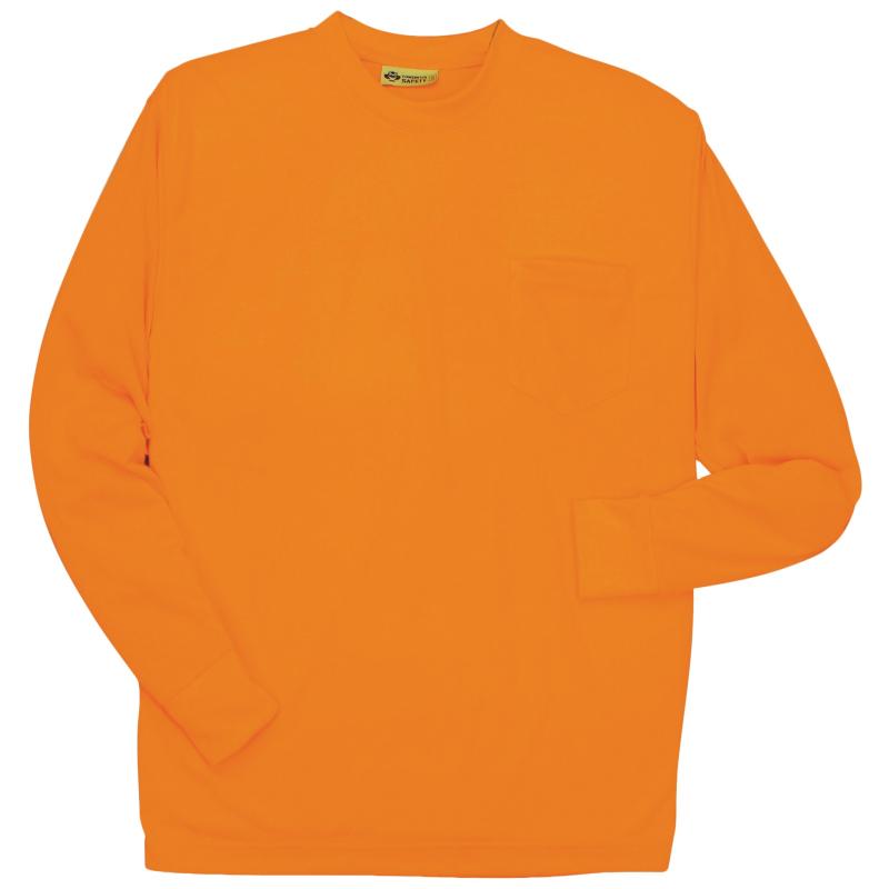 Long Sleeve Orange without Reflective Stripe