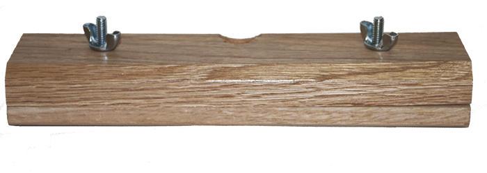 Magnolia Brush 12 Wood Block & Hardware For Wax Applicator/Stripper