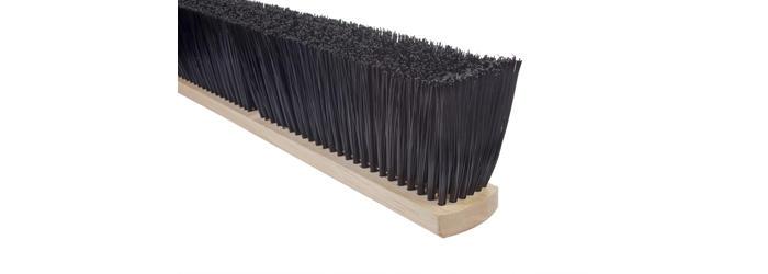 Magnolia Brush 18 A-Line Stiff Black Polypropylene Garage Broom