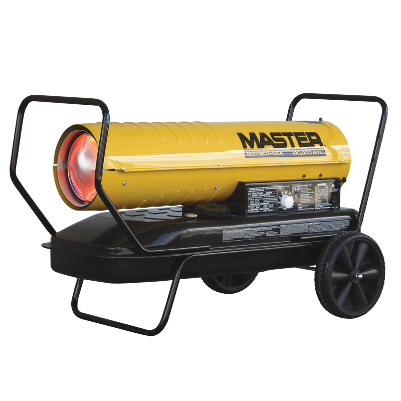 Master Diesel/Kerosene 400,000 BTU Forced Air Torpedo Heater