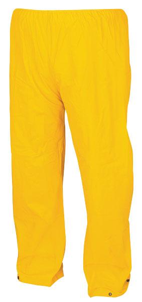 MCR Safety Classic Yellow .35mm PVC/Polyester Waist Rain Pants