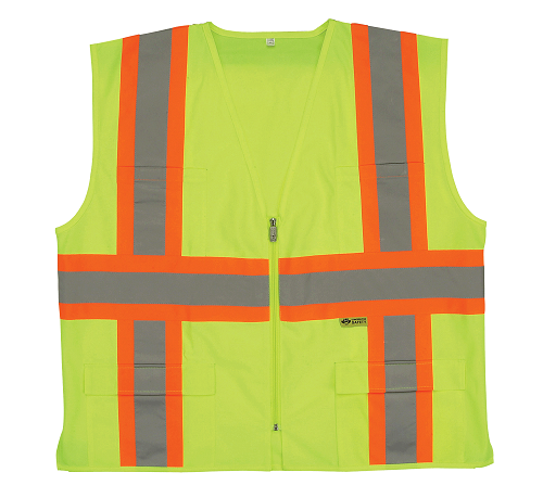 MCR Safety® Luminator™ Class 2 Two-Tone Mesh Vests