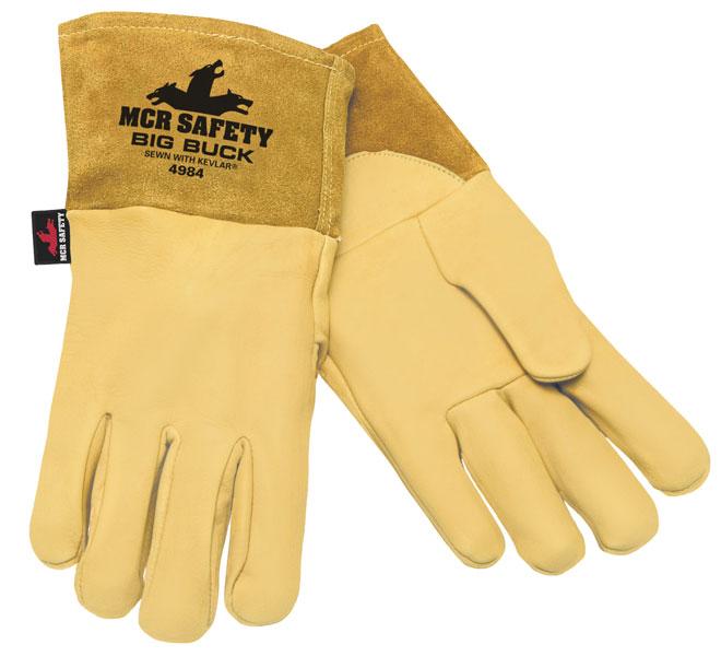 MCR Safety Memphis 4.5 Split Cuff DuPont Kevlar Sewn Security Gloves