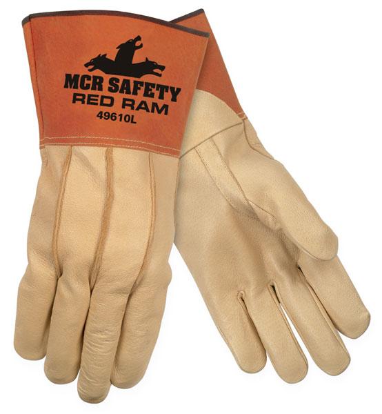 MCR Safety Memphis 4.5 Split Large Clute Back Select Grain Pigskin Gloves