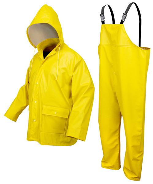 MCR Safety Navigator .40mm Polyurethane/Knitted Polyester Rain Suit ...