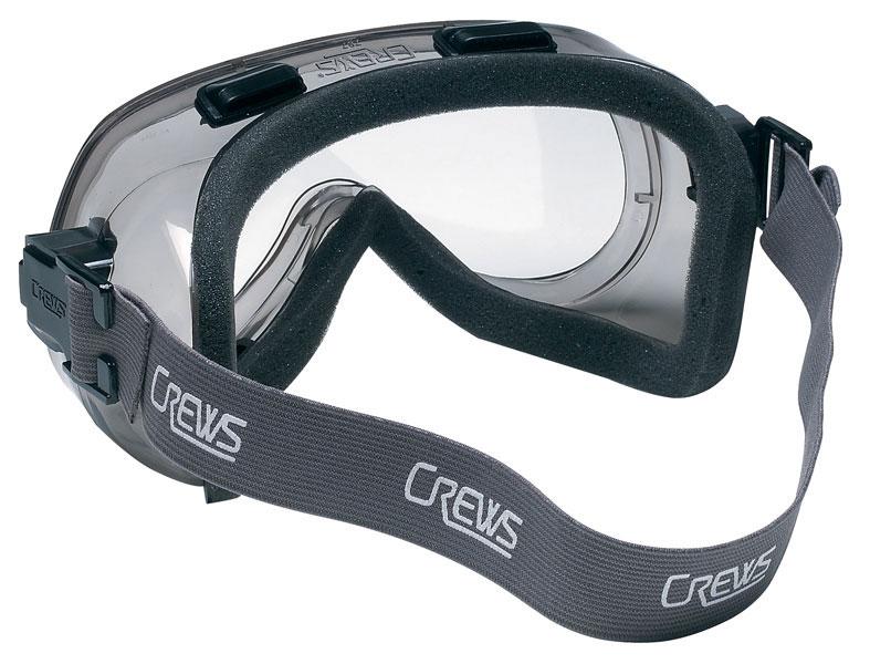 MCR Safety Verdict Clear Anti-Fog Lens Elastic Strap Foam Lined Safety Goggles