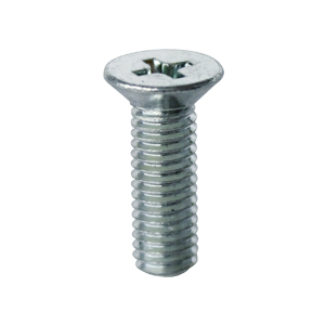 Phillips Drive 60mm Length Pack of 50 Fully Threaded Steel Machine Screw Flat Head Meets DIN 965 Zinc Plated Finish M4-0.7 Metric Coarse Threads 