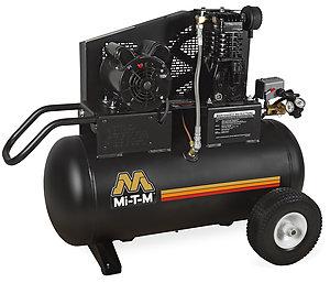 Mi-T-M 20 Gallon Single Stage Electric Air Compressor - 7.3 CFM@90PSI