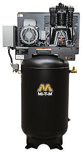 Mi-T-M ACS Series 80 Gallon Two Stage Electric Simplex Air Compressor - Vertical 7.5HP