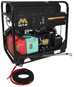 Mi-T-M HS Series 3500 PSI Hot Water Gasoline Belt Drive Pressure Washer