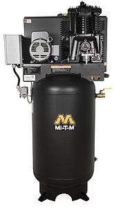 Mi-T-M M Series 80 Gallon Two Stage Electric Simplex Air Compressor - Vertical 5.0HP