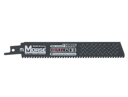 MK Morse 4 x 1 x 8TPI CTR Carbide Tipped Reciprocating Saw Blade