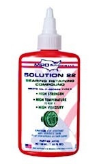 MRO Solution 24 – HIGH STRENGHT BEARING RETAINING COMPOUND - GREEN 250ml Bottle