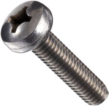 MS51957-122 Phillips Pan Head 18/8 Stainless Steel Machine Screws