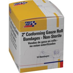 Non-Sterile Conforming Gauze Bandages, 2, 10/Box