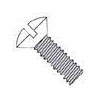 Steel Zinc Plated with White Painted Head Slotted Oval Head Machine Screws