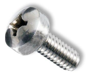 100 COUNT 18-8 STAINLESS FILLISTER HEAD PHILLIPS #2-56x 1/4" MACHINE SCREWS 