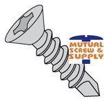 Phillips Flat Head 18/8 Stainless Steel #3 Point Self Drilling Screws
