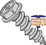 Phillips Indented Hex Washer Head Steel Zinc Plated Type A Sheet Metal Screws