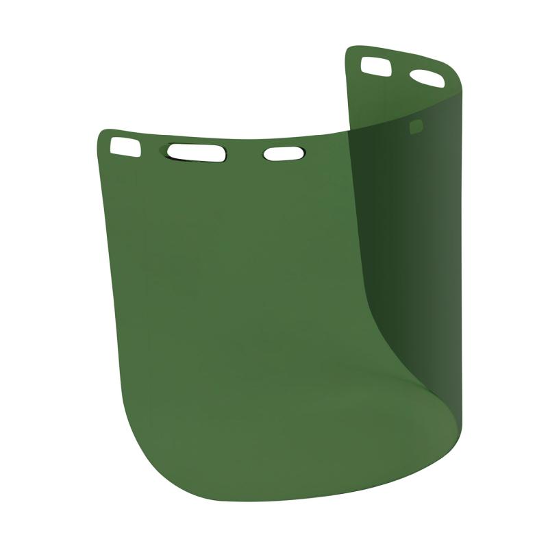PIP Bouton® Optical Dark Green Tinted Uncoated Polycarbonate Safety Visor