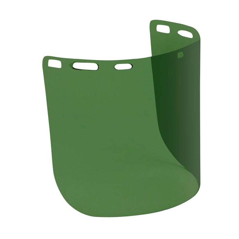 PIP Bouton® Optical Medium Green Tinted Uncoated Polycarbonate Safety Visor