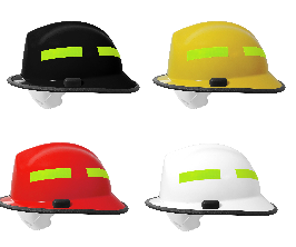 PIP F6™ Structural Fire Helmet  W/ Retractable Eye Protector