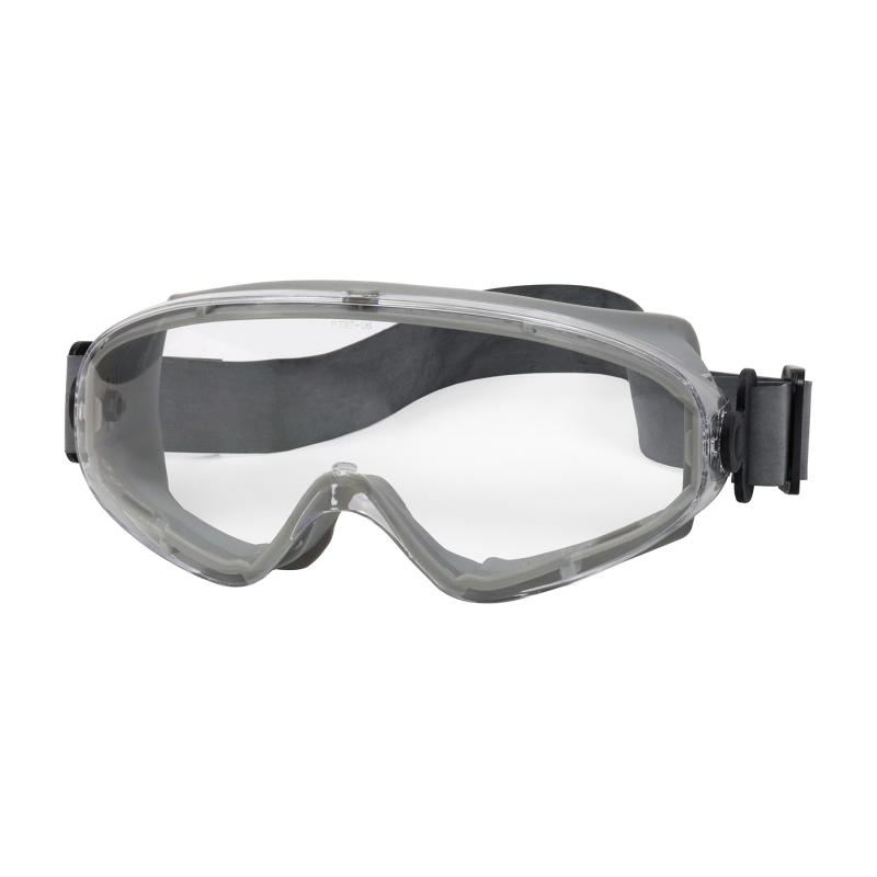 PIP  Fortis™ II Clear Anti-Scratch/Fog Coated Lens Light Gray Body Indirect Vented Safety Goggles - Neoprene Straps